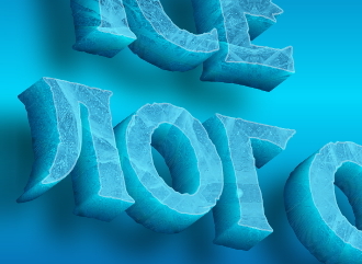 冰字，创建具有冰雪效果的文字