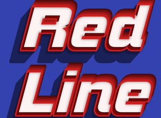 Beautiful redline HD style font